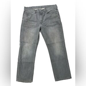 Levi's Men's Grey Straight-Leg 514 Jeans